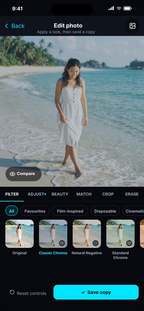 Editor Filter